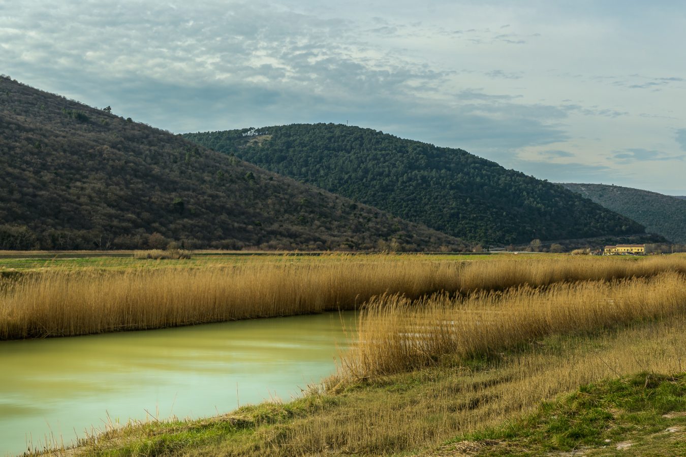 Das Tal des Flusses Ra&scaron;a in Ra&scaron;a, Istrien